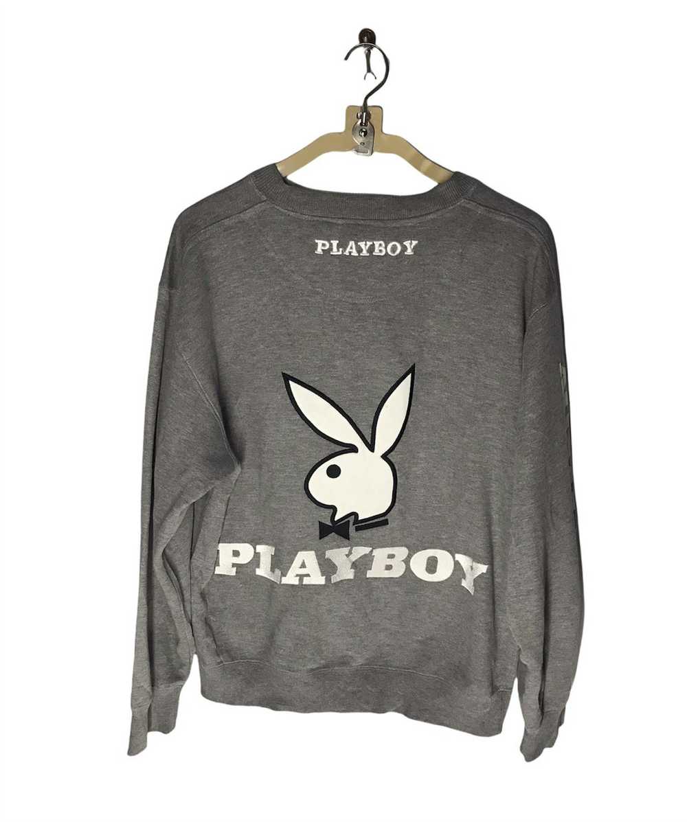 Playboy × Streetwear Playboy spellout crewneck sw… - image 2