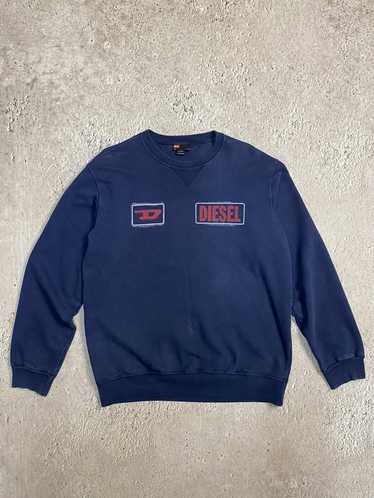 Vintage diesel y2k sweatshirt - Gem