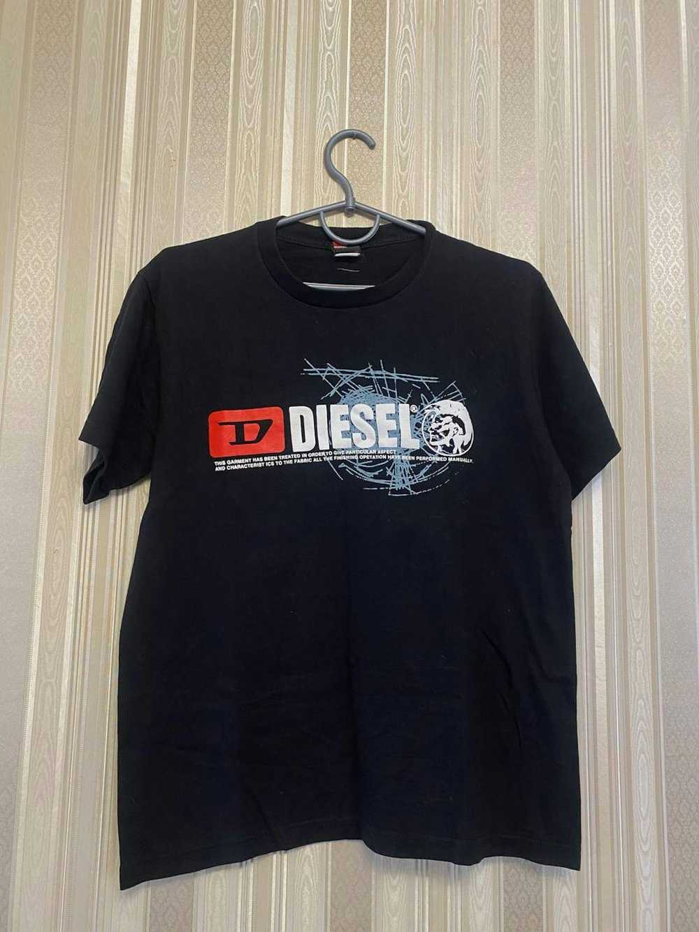 Diesel Vintage Diesel T-shirt big logo Japan styl… - image 1