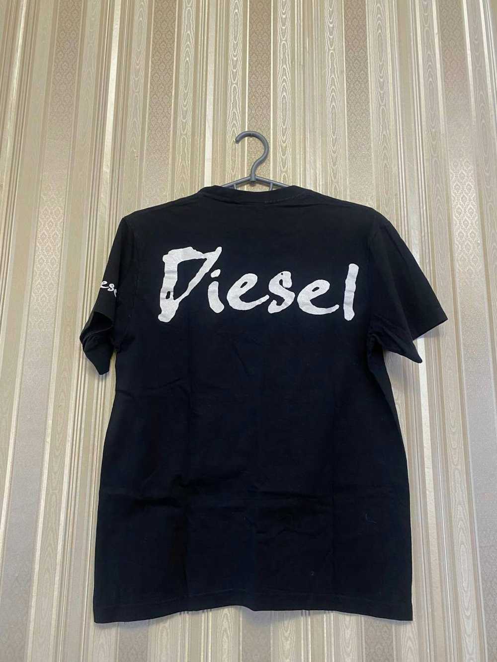 Diesel Vintage Diesel T-shirt big logo Japan styl… - image 2