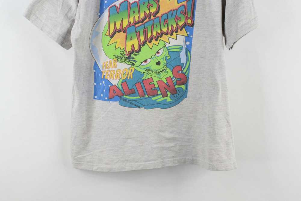 Vintage Vintage 90s Cropped Fit Mars Attacks Movi… - image 3