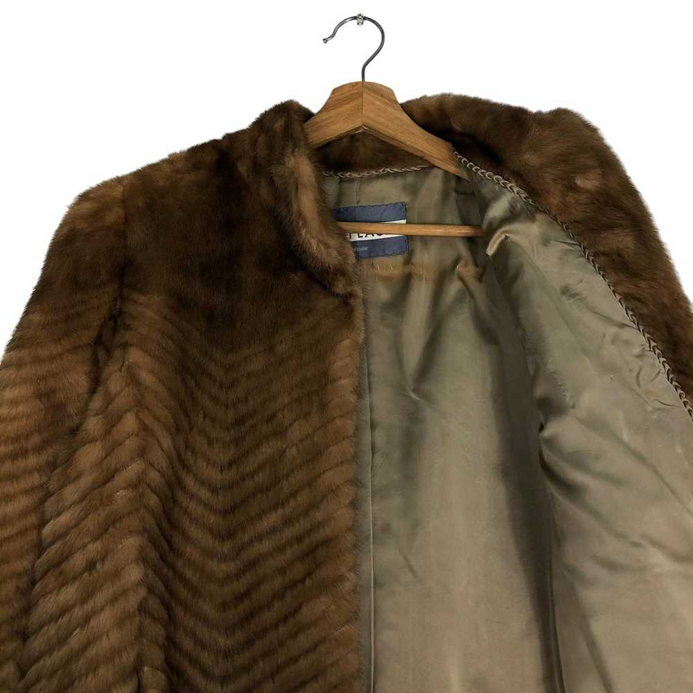Japanese Brand × Mink Fur Coat 🔥Vtg Saga Fox Fur… - image 10