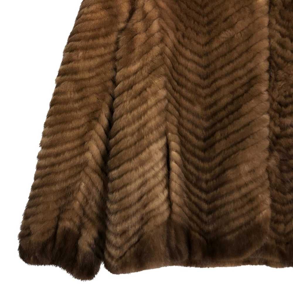 Japanese Brand × Mink Fur Coat 🔥Vtg Saga Fox Fur… - image 4
