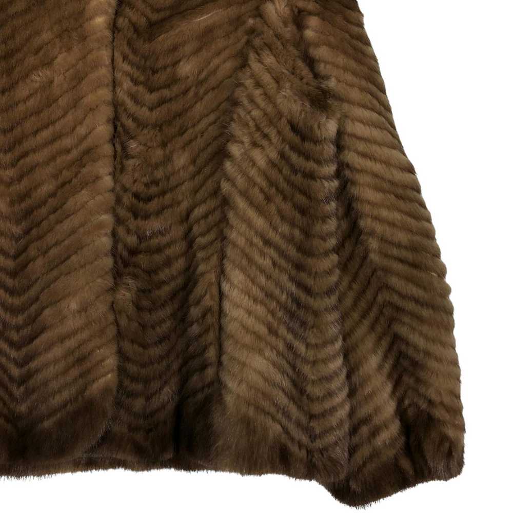 Japanese Brand × Mink Fur Coat 🔥Vtg Saga Fox Fur… - image 5