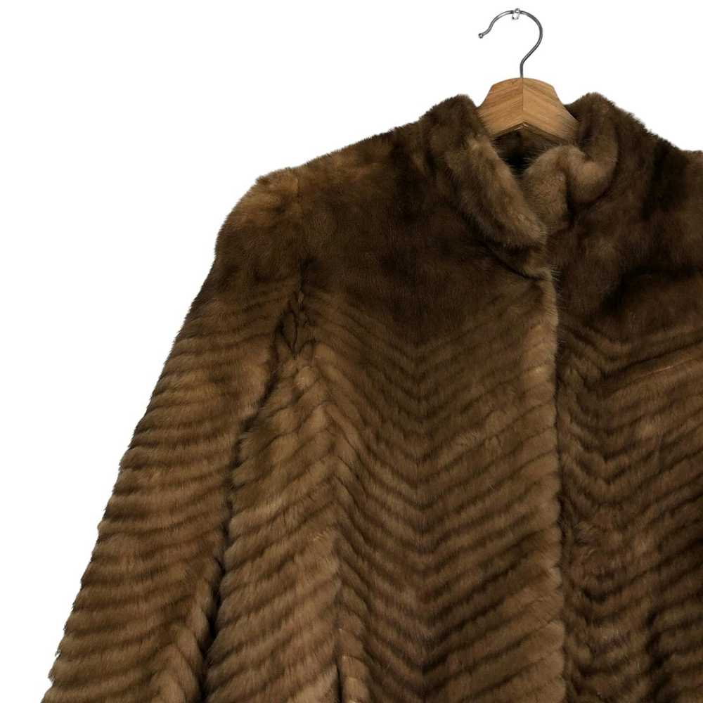 Japanese Brand × Mink Fur Coat 🔥Vtg Saga Fox Fur… - image 7