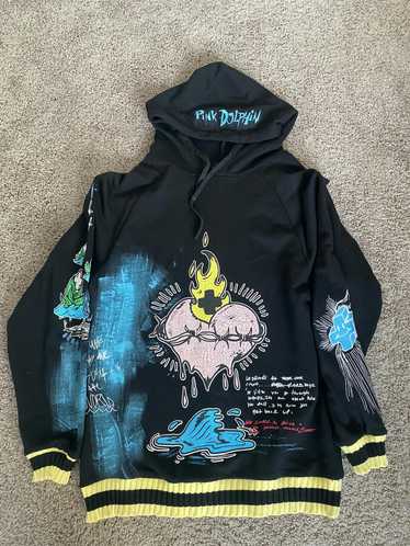 Pink Dolphin Pink Dolphin Wave Lordz hoodie