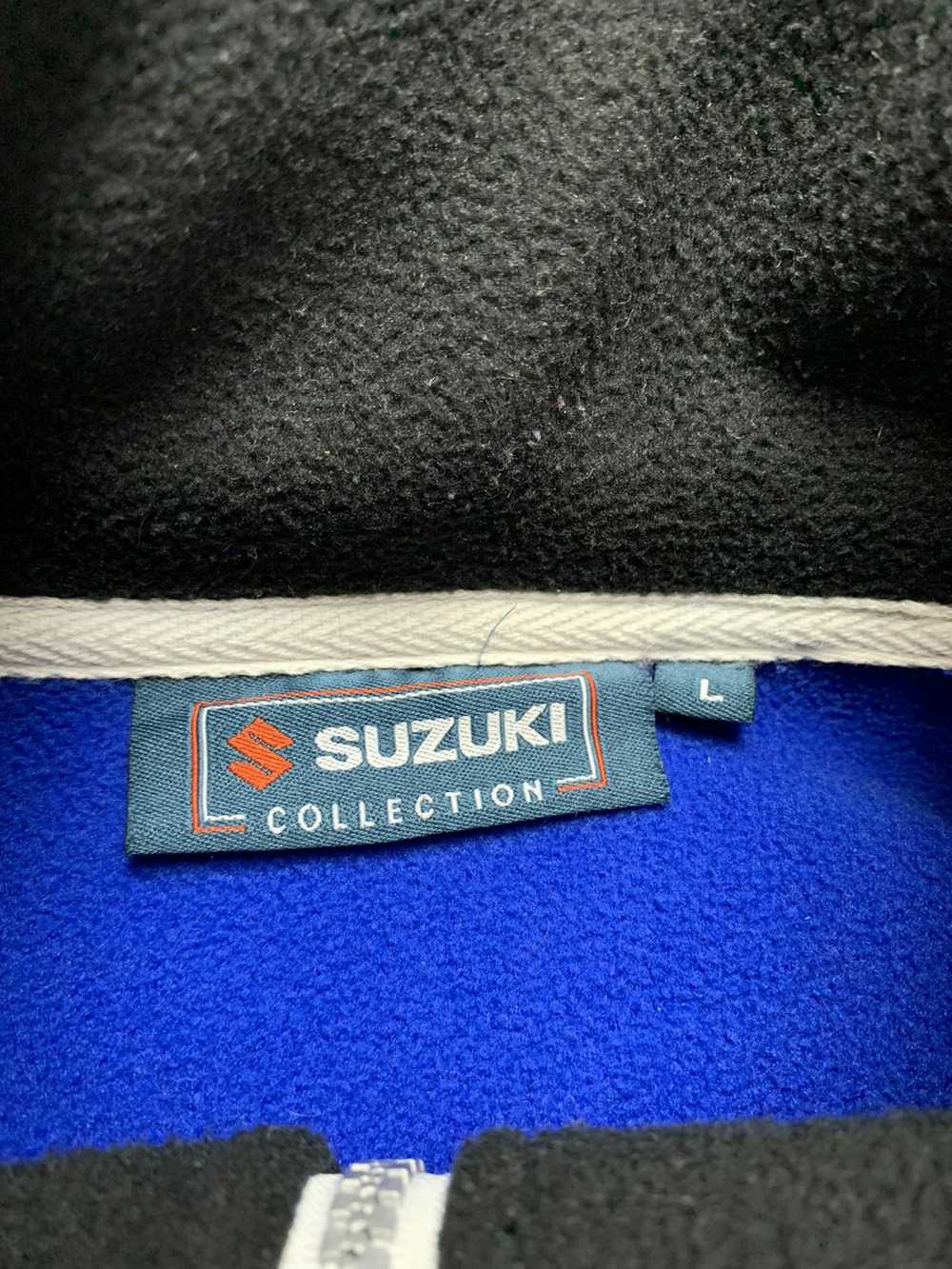 Racing × Vintage Vintage Racing Suzuki Fleece Jac… - image 6