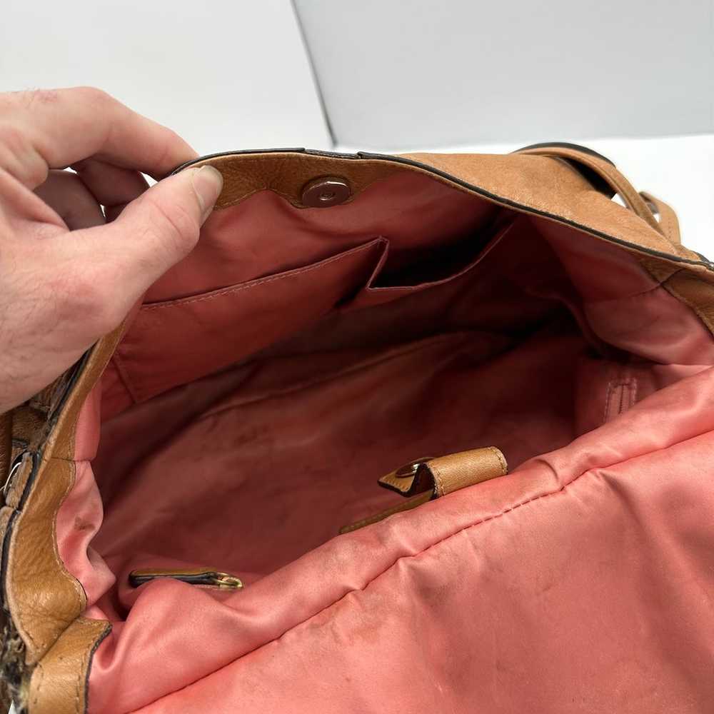 Coach 17782 Chelsea Dowl Flap Purse Handbag Limit… - image 10