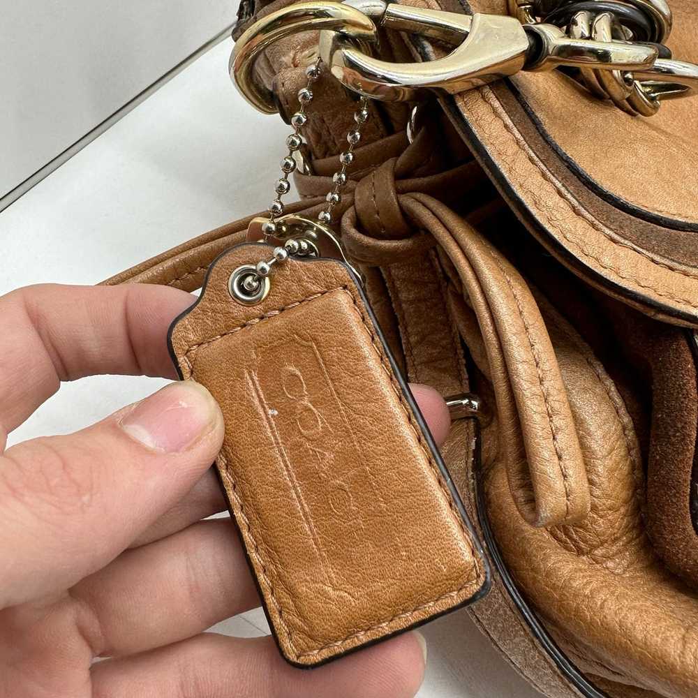 Coach 17782 Chelsea Dowl Flap Purse Handbag Limit… - image 6