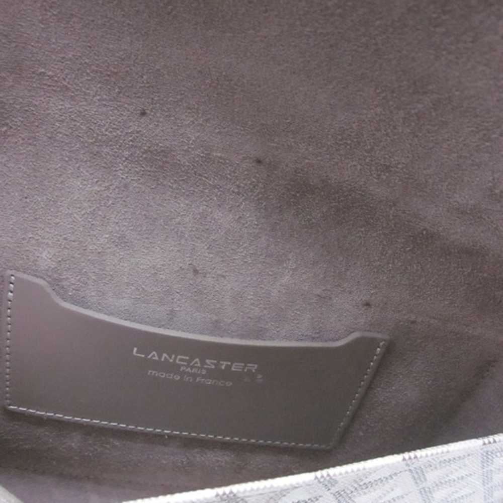 Taupe & White print Lancaster leather crossbody b… - image 10