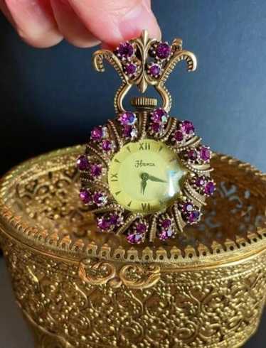 USAヴィンテージFlorenza  上品にもゴージャス　ブローチ Florenza Brooch - Etsy