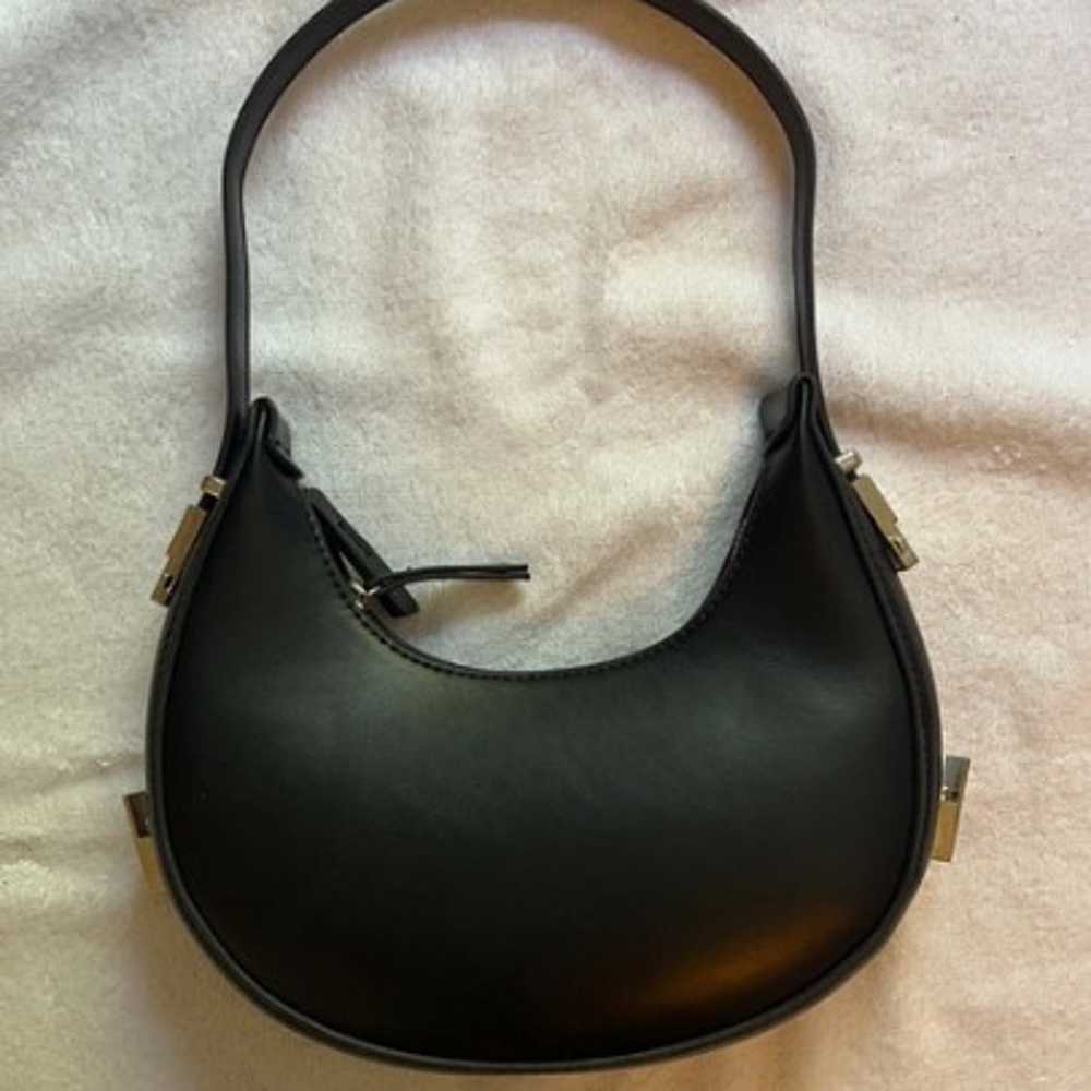 Black crescent purse - image 1
