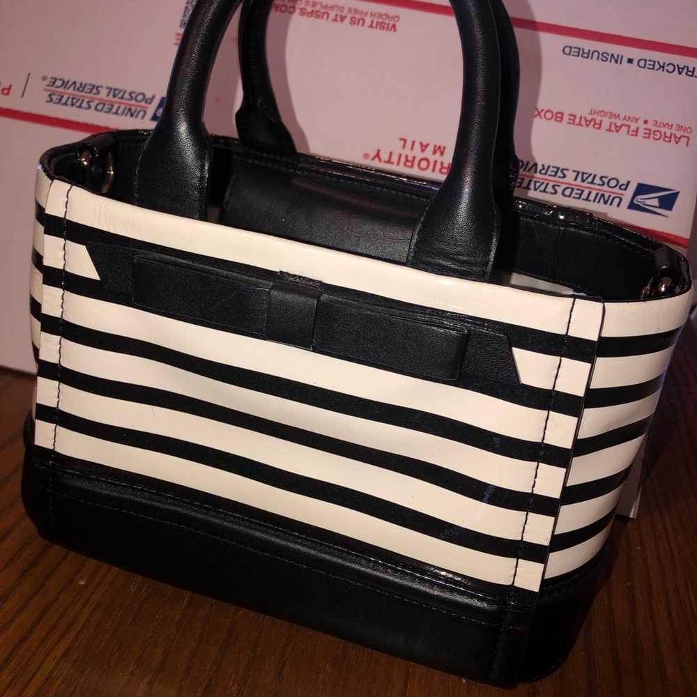 Kate Spade New York Chelsea Park Patent striped h… - image 9