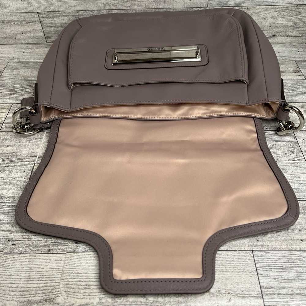 $398 COACH Taylor Leather Shoulder Bag F27481 Dus… - image 8