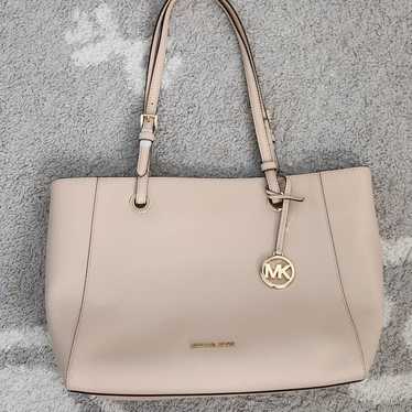 MICHAEL KORS MEDIUM WALSH OYSTER HANDBAG/TOTE LAR… - image 1