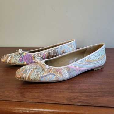 Stuart Weitzman Nip 'N' Tuck Multicolored Mauve P… - image 1