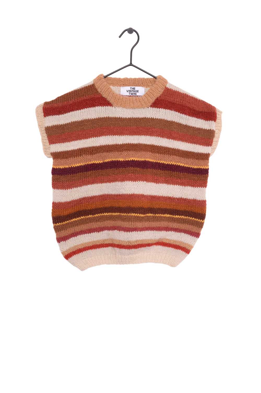 Striped Sweater Vest - image 1