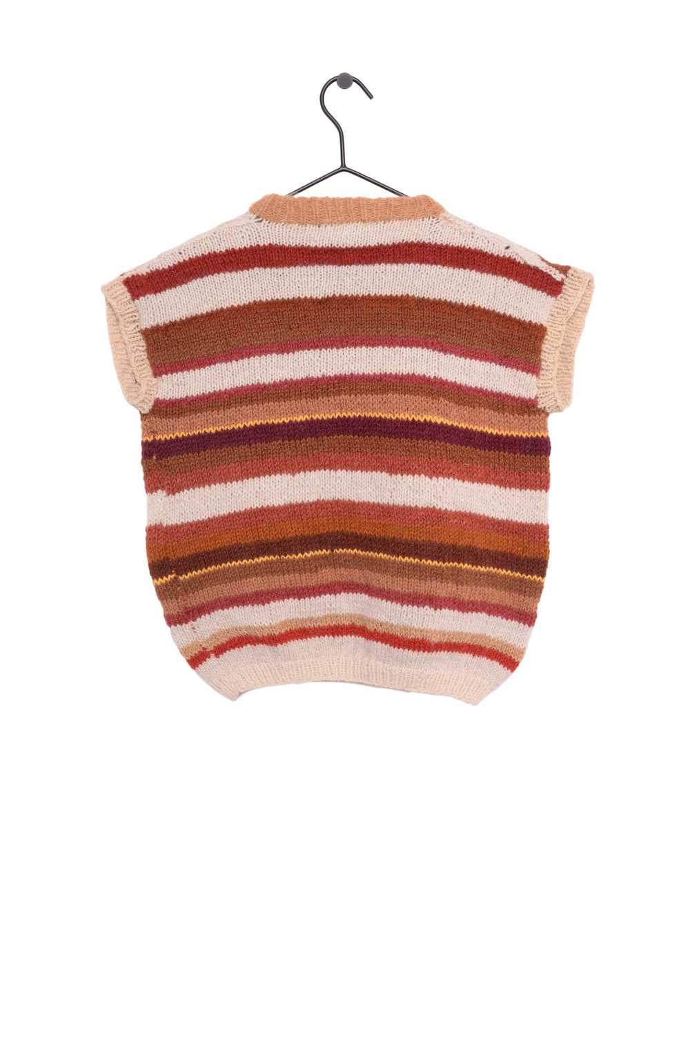 Striped Sweater Vest - image 2