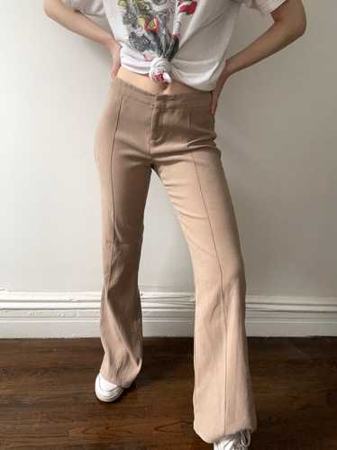 vintage flare pants / vintage BCBG Y2K low rise pa