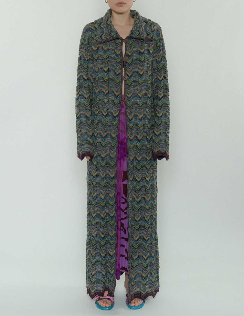 Missoni long knit cardigan - image 4