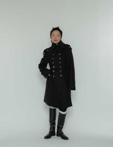 Plein Sud vintage military style wool coat