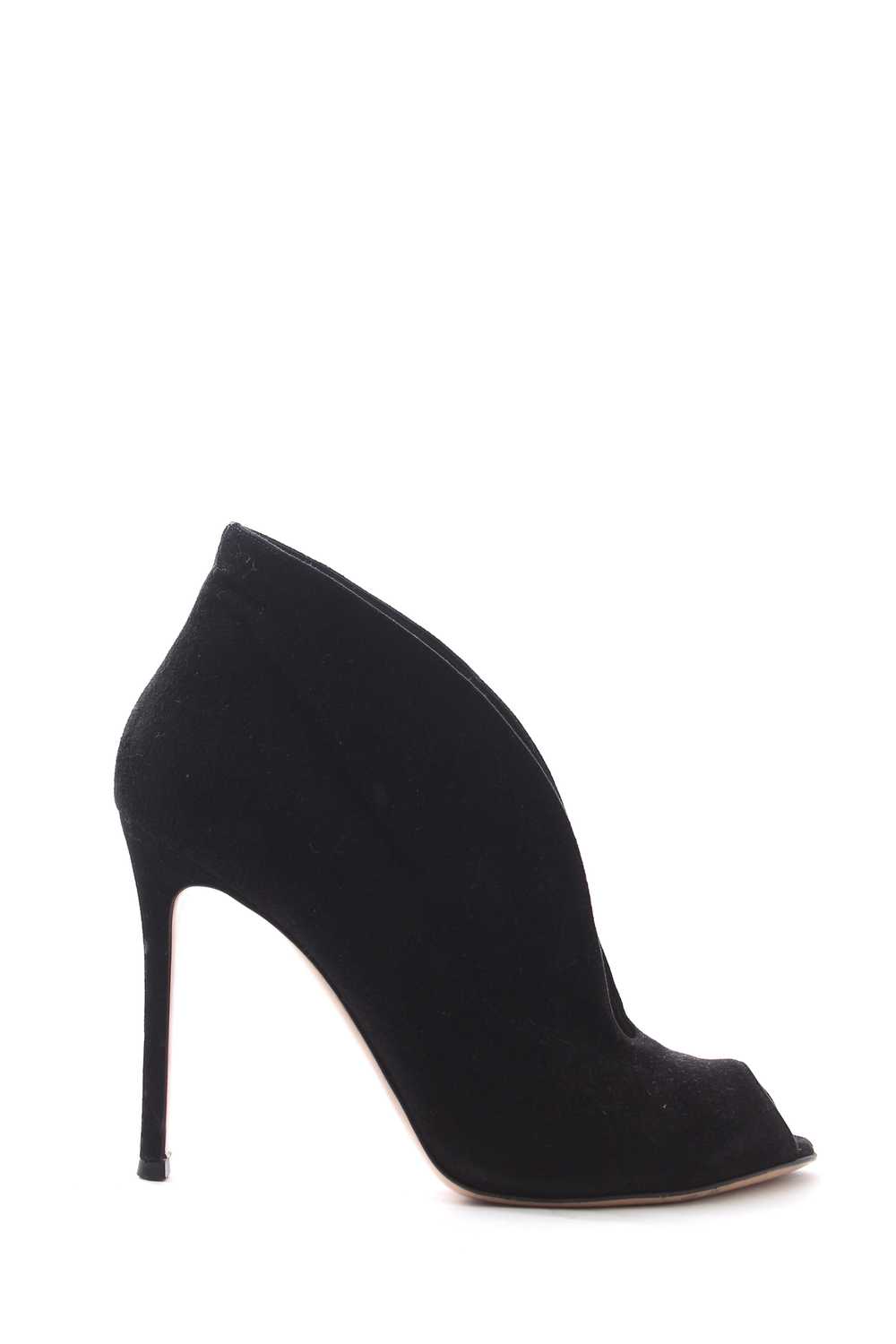 Gianvito Rossi Gianvito Rossi Black Suede Vamp Op… - image 2