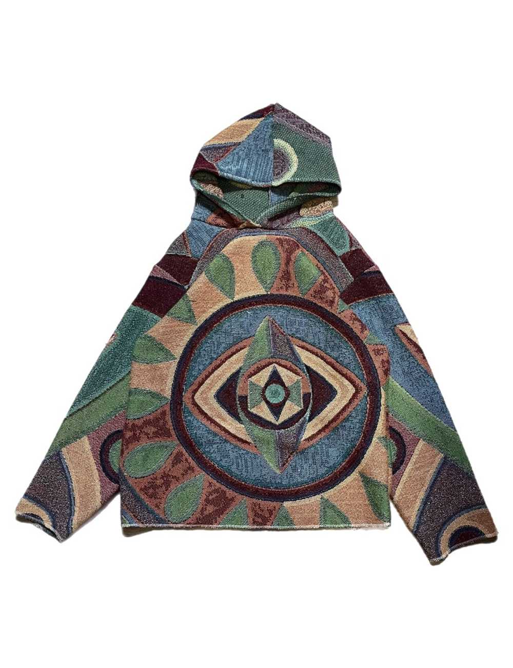 1/1 Handmade Tapestry Blanket Hoodie - image 1