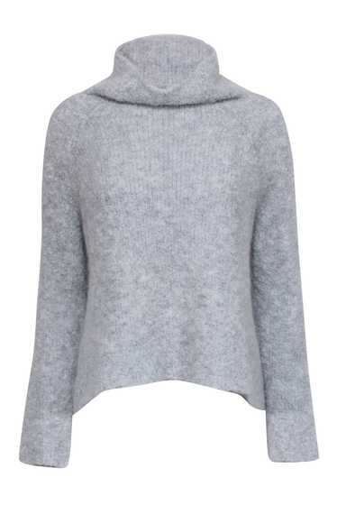 Rebecca Taylor - Grey Mohair Blend Turtle Neck Sw… - image 1