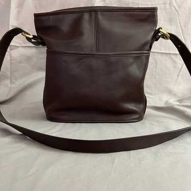 COACH Vintage Bleeker Satchel Bag in Brown Leather - offers Y2k 1990s Handbag