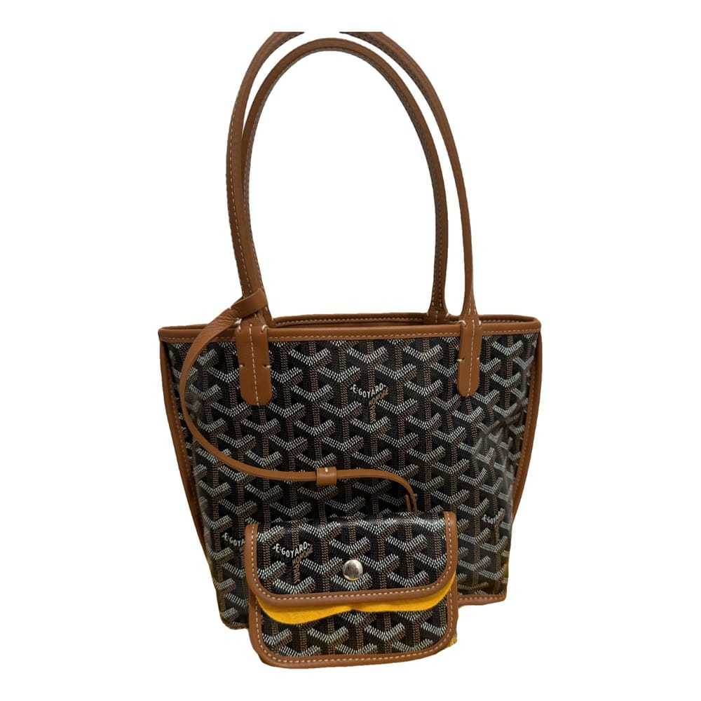 Goyard Anjou leather handbag - image 1