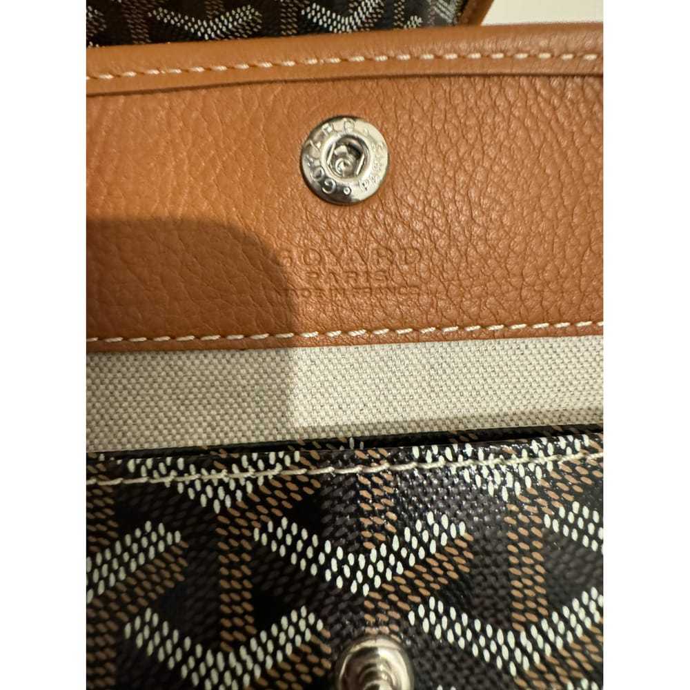 Goyard Anjou leather handbag - image 6