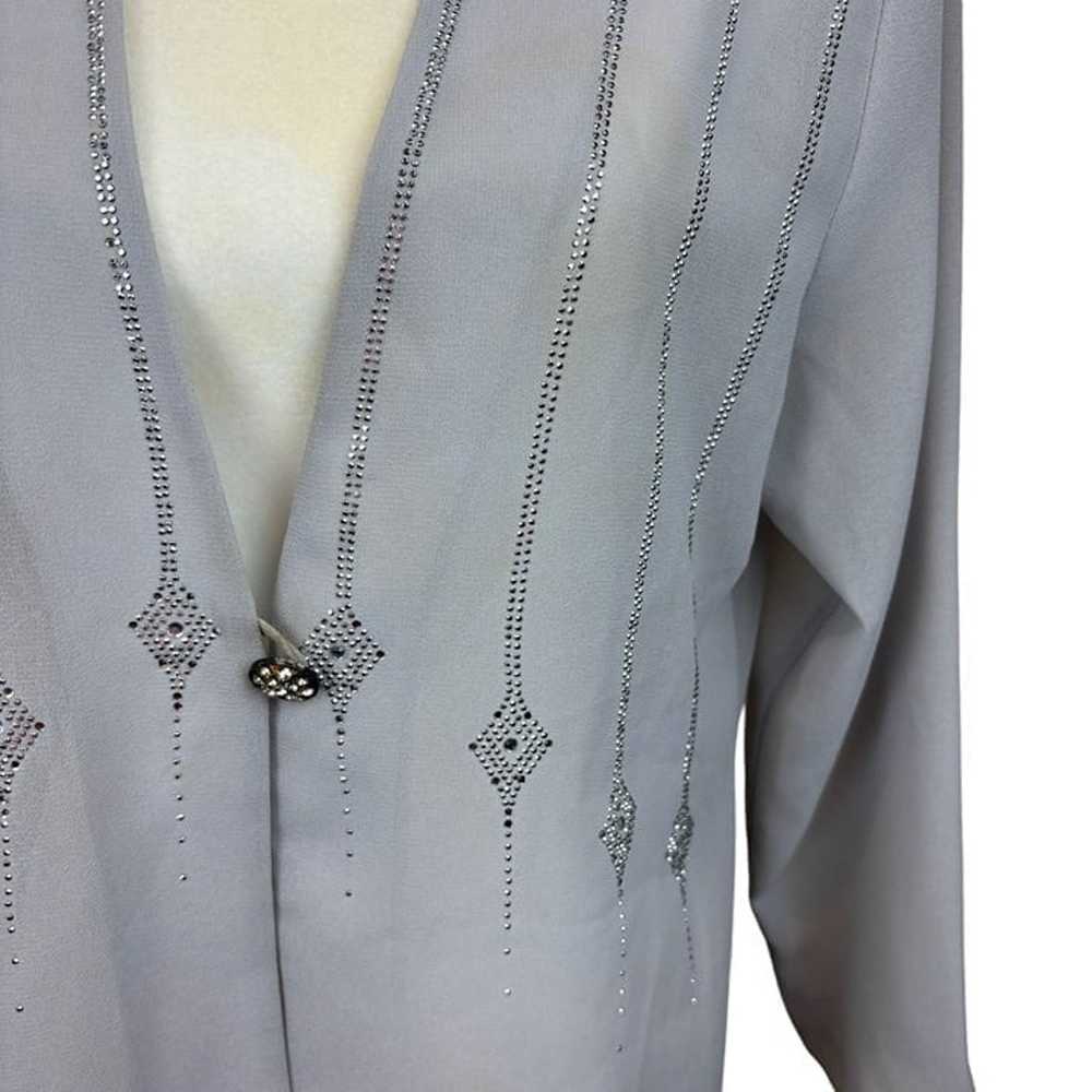 Vintage Hosanna Design formal/evening blouse, siz… - image 2