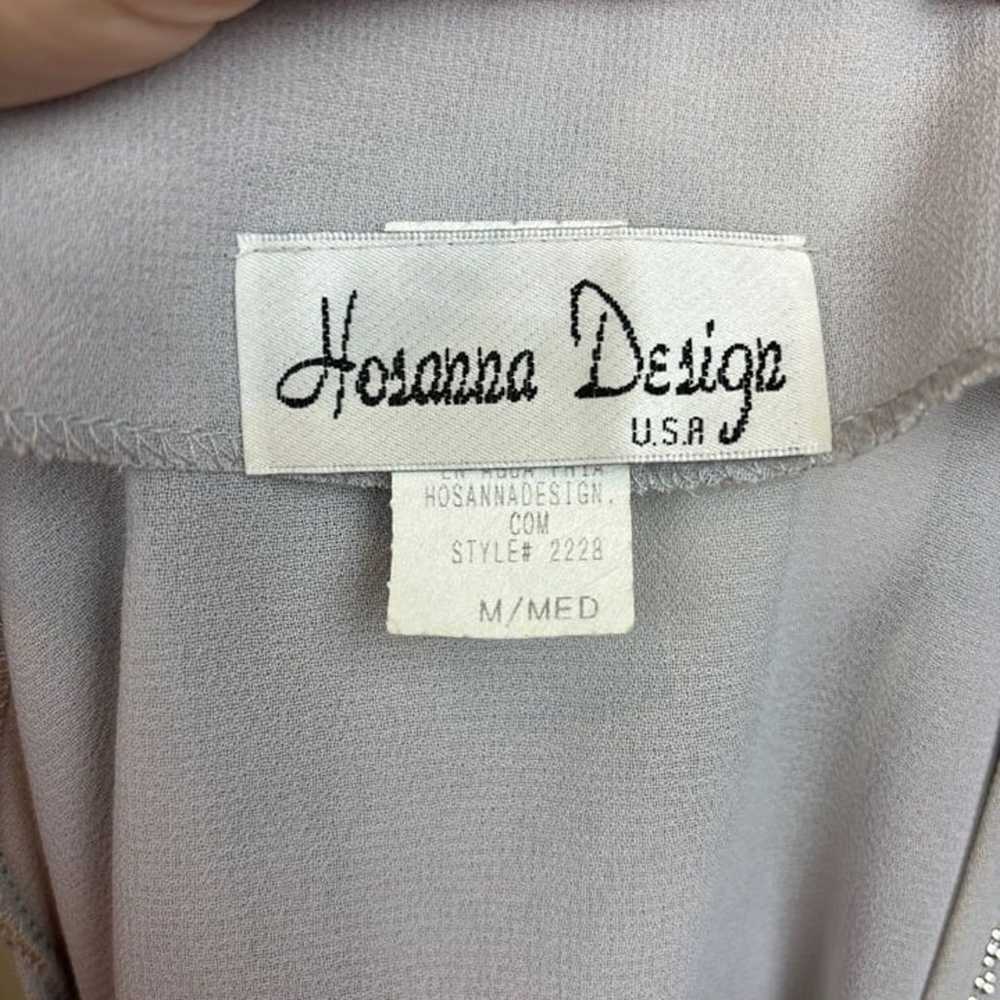 Vintage Hosanna Design formal/evening blouse, siz… - image 6