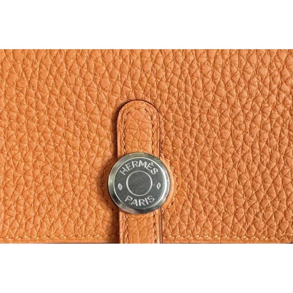 Hermès Dogon leather wallet - image 4