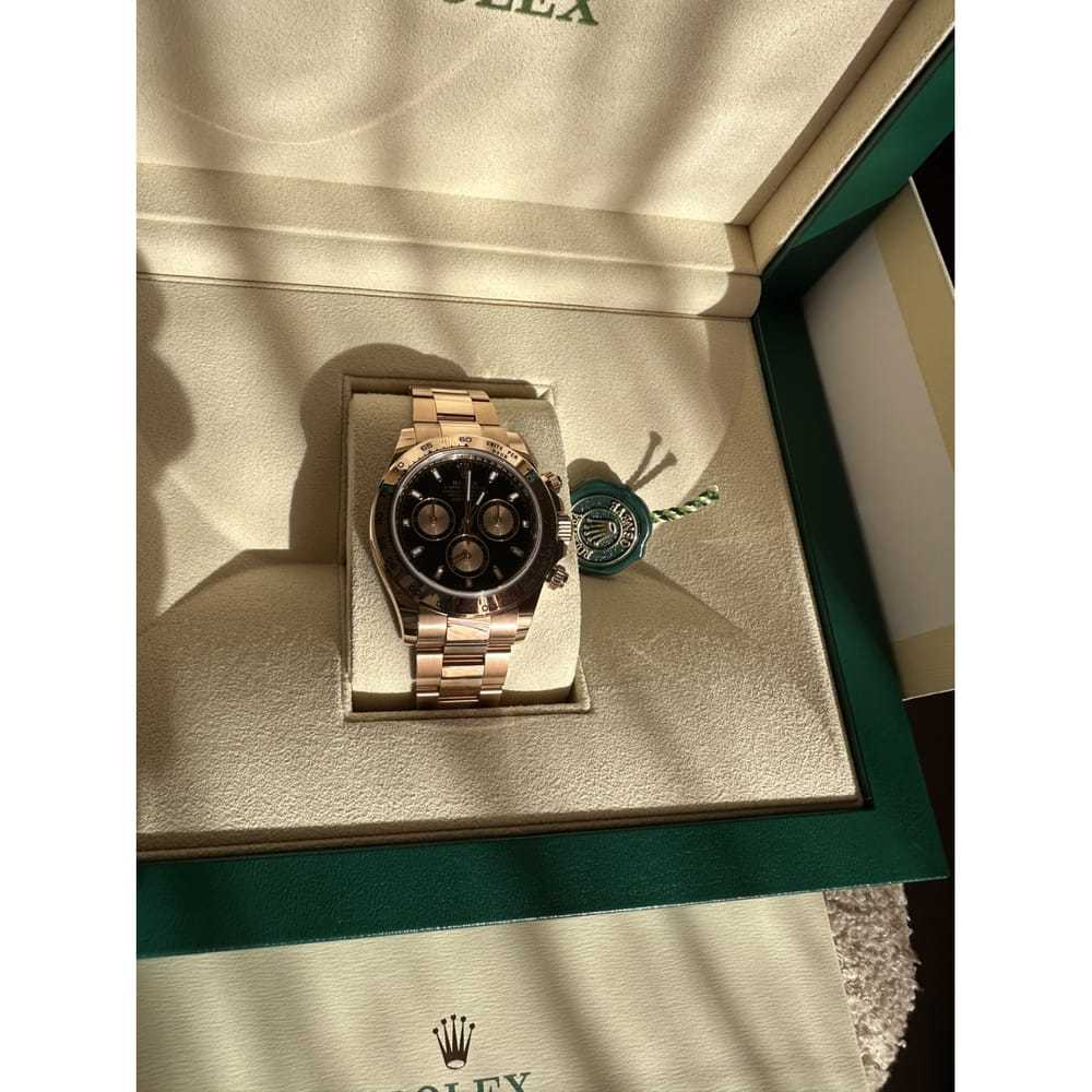 Rolex Daytona pink gold watch - image 2