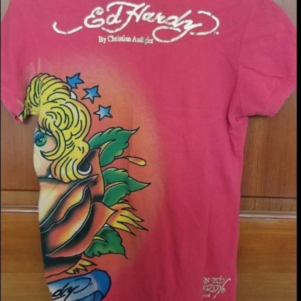 Ed Hardy Top Rare Y2k Vintage - image 3