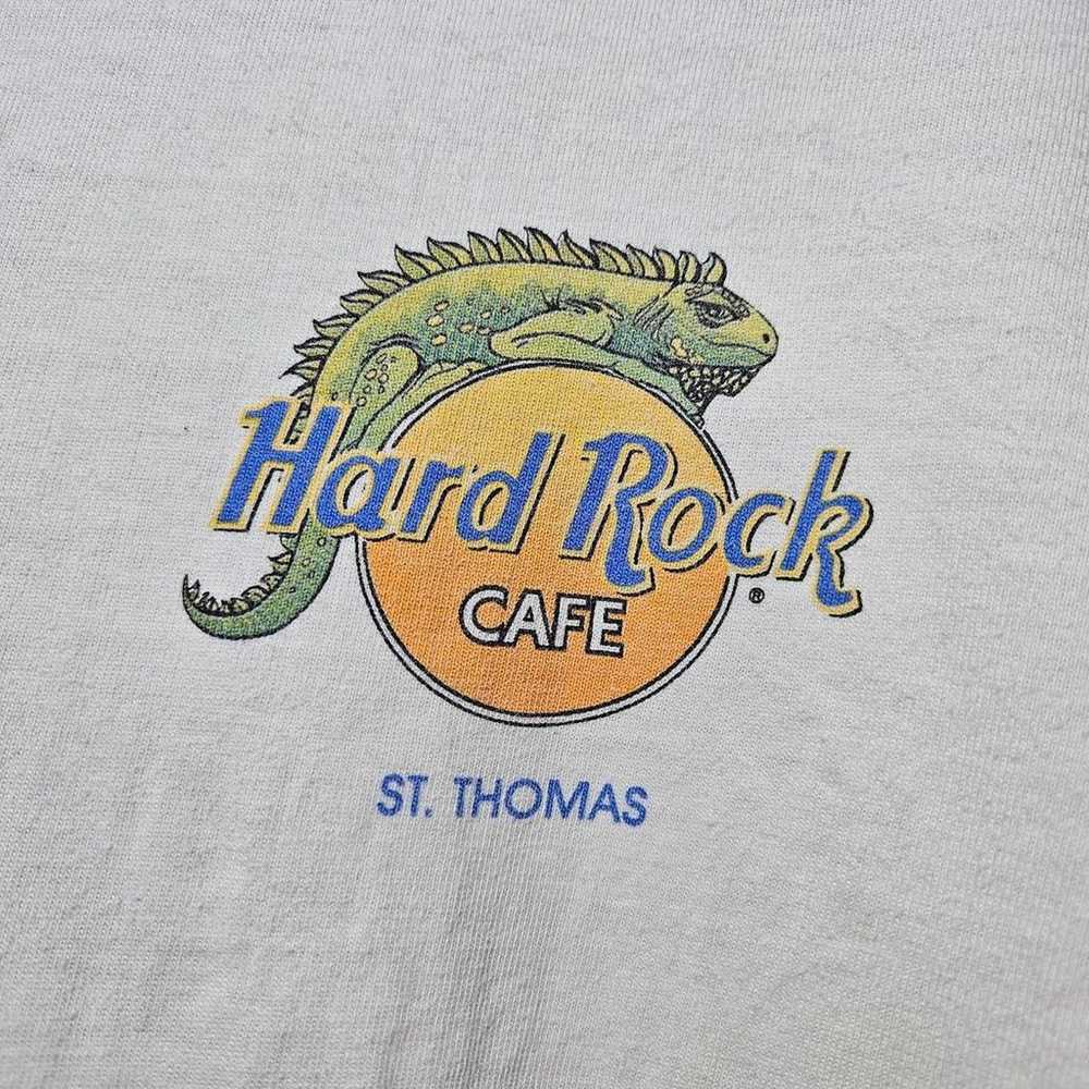 Vintage 90s Hard Rock Shirt St Thomas Size Medium - image 3