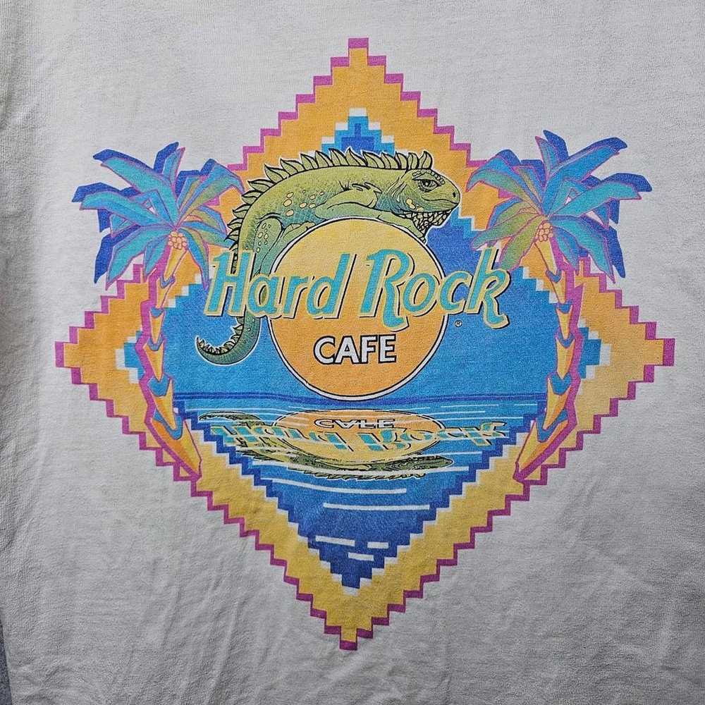 Vintage 90s Hard Rock Shirt St Thomas Size Medium - image 8