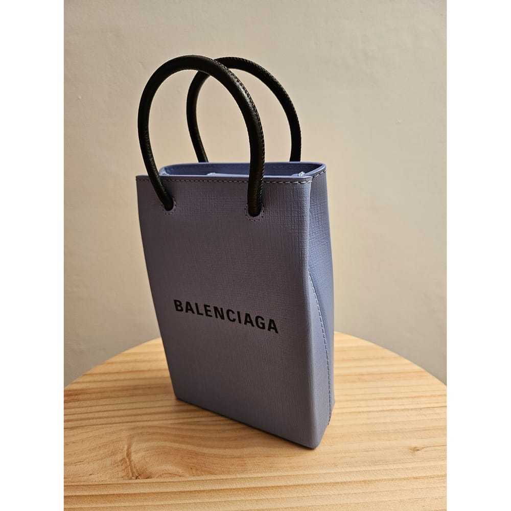 Balenciaga Shopping Phone Holder leather crossbod… - image 2