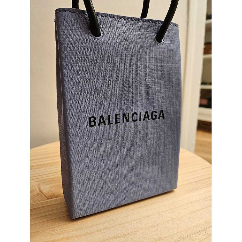 Balenciaga Shopping Phone Holder leather crossbod… - image 5