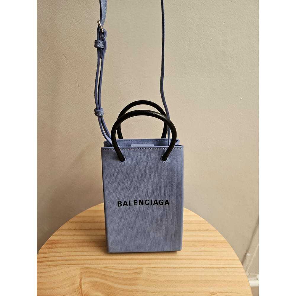 Balenciaga Shopping Phone Holder leather crossbod… - image 8