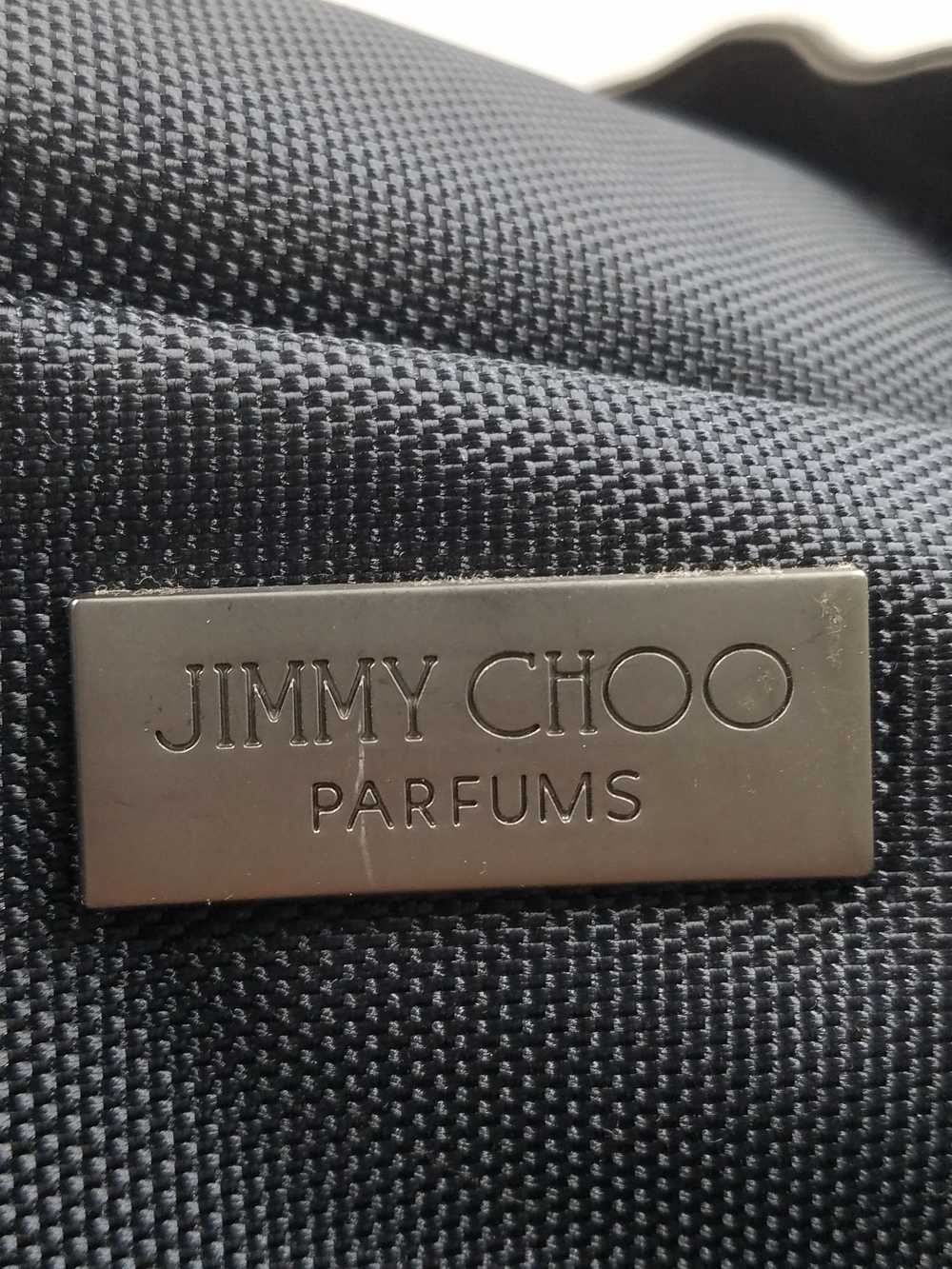Authentic Jimmy Choo Parfums Navy Duffle Bag - image 6