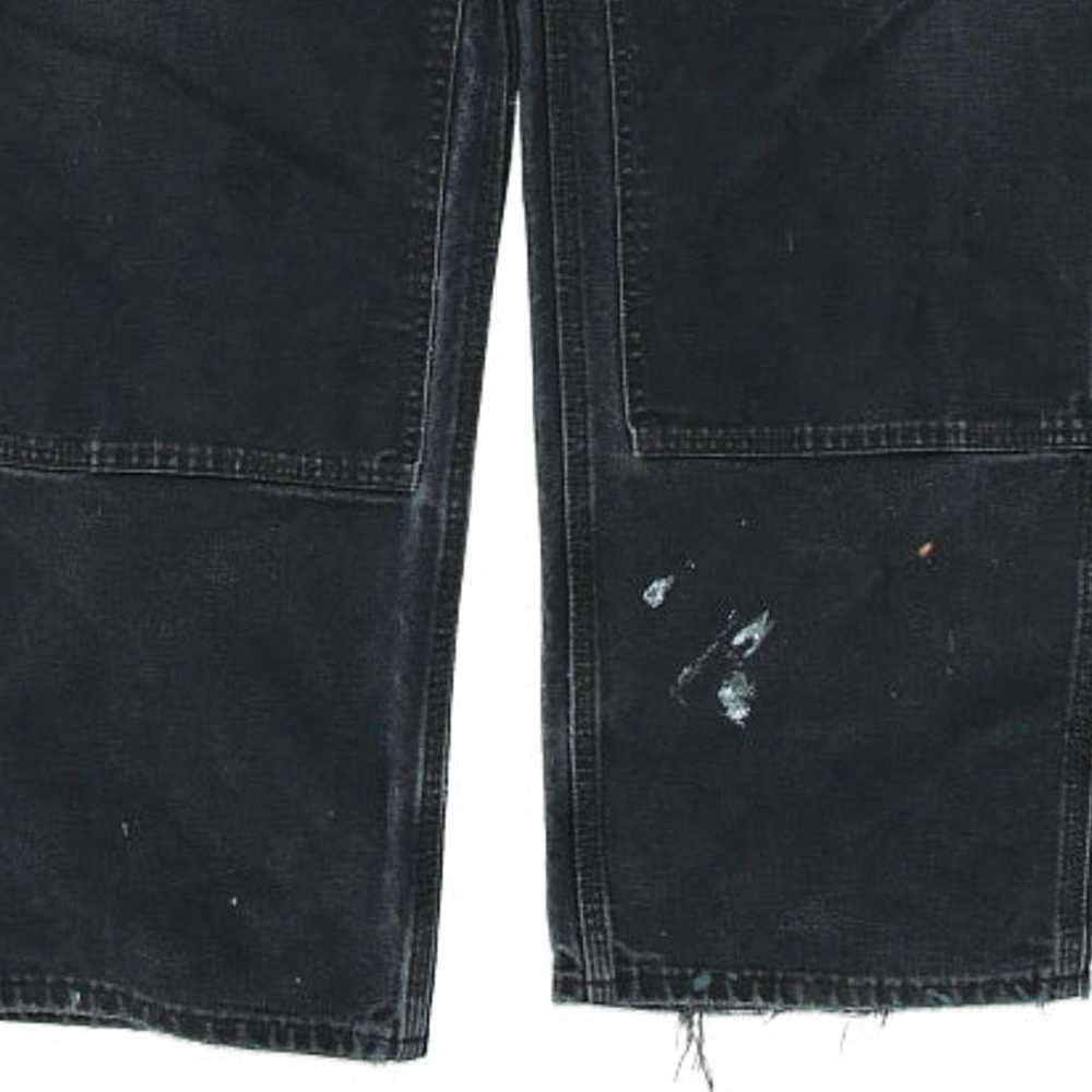 Carhartt Double Knee Carpenter Jeans - 37W 28L Bl… - image 6