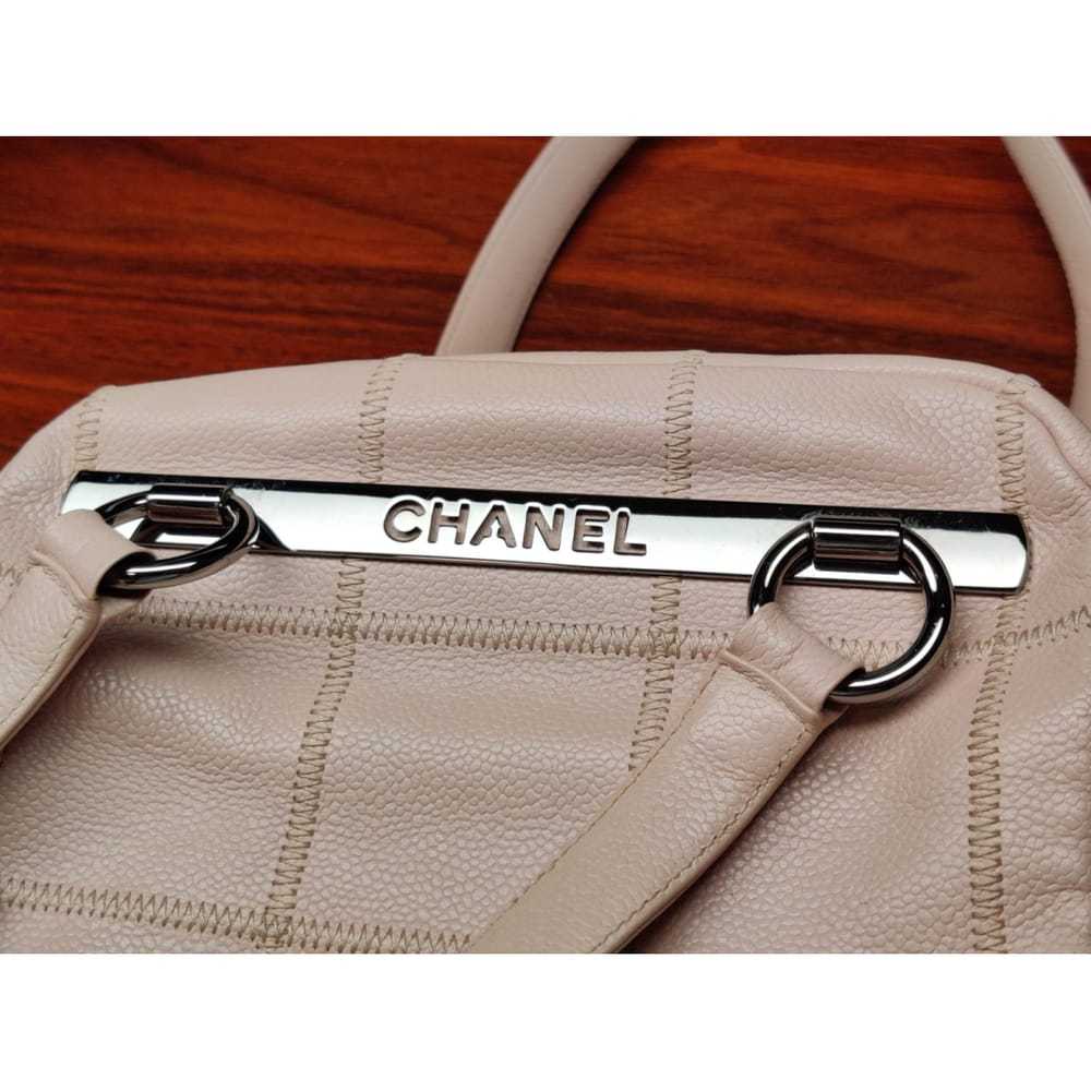 Chanel Bowling Bag leather handbag - image 12