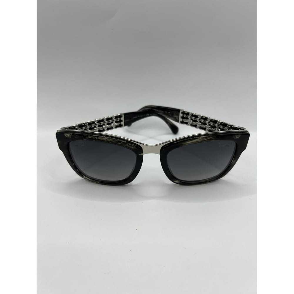 Chanel Oversized sunglasses - image 2