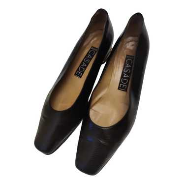 Casadei Leather ballet flats - image 1