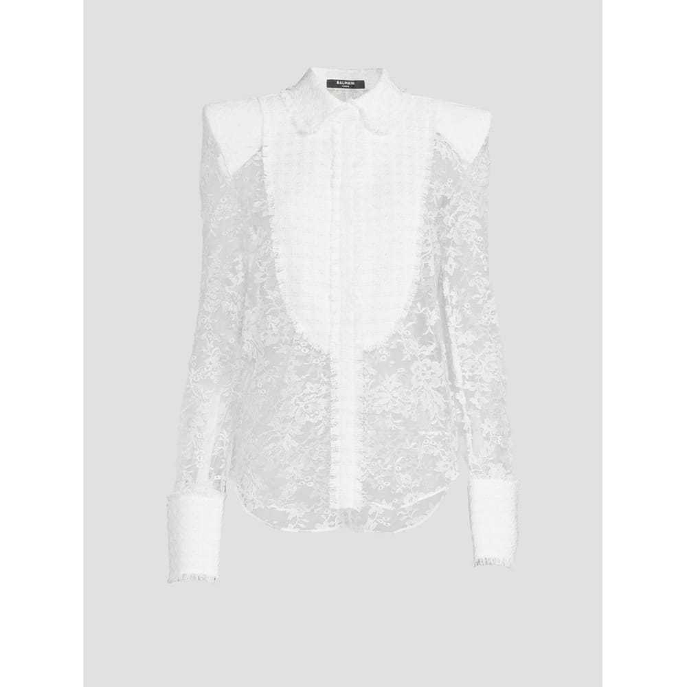 Balmain Lace blouse - image 7