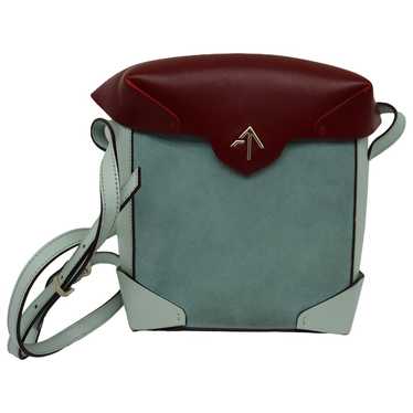 Manu Atelier Mini Pristine leather crossbody bag - image 1