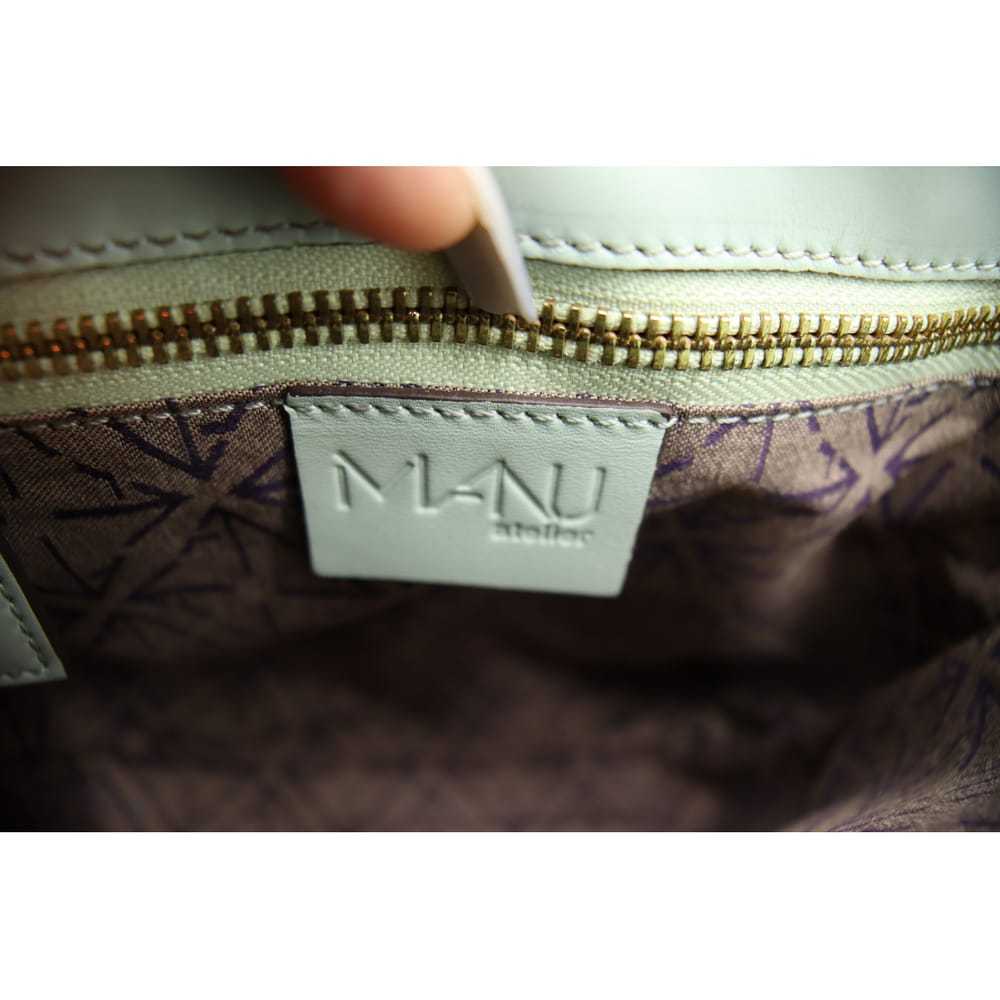 Manu Atelier Mini Pristine leather crossbody bag - image 3