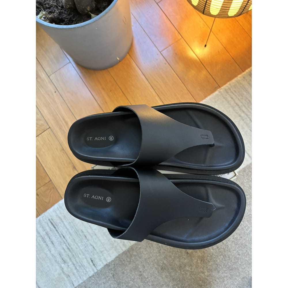 St Agni Leather sandal - image 7